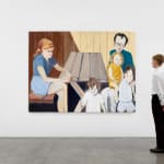 Chantal Joffe, Backyard, 2025