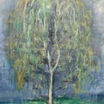 Celia Paul, Sunlight on Weeping Birch, 2023