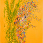 NS Harsha, A birth and its chanced panicle, 2024