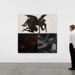 Kudzanai-Violet Hwami, Atom Painting #5, 2025