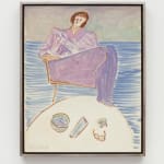 Milton Avery, Sally by the Sea, 1962