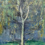 Celia Paul, Sunlight on Weeping Birch, 2023