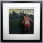 Ruth Franklin, Nuts in May, framed