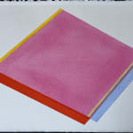 Sharon Hall, In Two ( Two Colours, Paper and Circle), 2018