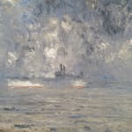 Richard Eurich, Seascape with rainbow, 1966