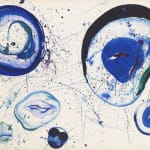 Sam Francis, Untitled (Blue Balls), 1961