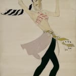 Doris Zinkeisen, Design for the Chorus 'Happy Returns', 1938