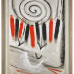 Terry Frost, Three Chevrons & Spiral for Red, Black and White, 1994