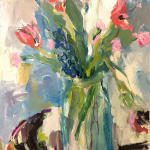 Lilia Orlova-Holmes, WHITE PRIMULAS, 2022