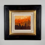 Diana Neale, Volcano At Sunset