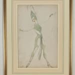 Doris Zinkeisen, Design for the Chorus 'Happy Returns', 1938