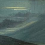 Diana Neale, Volcano At Sunset