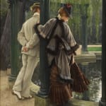 James Jacques Joseph Tissot, The Lover's Tiff, 1876