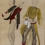 Doris Zinkeisen, Design for the Chorus 'Happy Returns', 1938