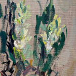 Lilia Orlova-Holmes, WHITE PRIMULAS, 2022