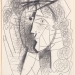 Pablo Picasso, Tête de Femme, 1965