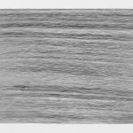 Graphite on paper black and gray drawing of lines moving horizontally.