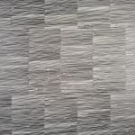 Graphite on paper drawing of horizontal lines forming overlapping rectangles.