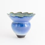 Hugh West, Tall Blue Vase