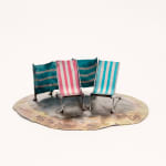 Kerry Whittle, Island, Two Chairs and Windbreak