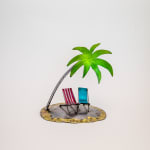 Kerry Whittle, Island +Two Chairs + Palm