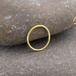 Marsha Drew, Slim Hammered Gold Ring