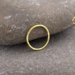 Marsha Drew, Rockpool Rustic Ring with Tanzanite in 18k gold setting