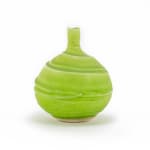 Hugh West, Small Textured Bottle Vase Green