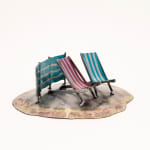 Kerry Whittle, Island, Two Chairs and Windbreak