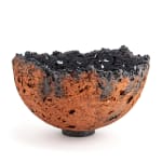 Paula Downing, Chunky Gem Bowl with Inlays (Red)
