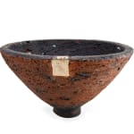 Paula Downing, Chunky Gem Bowl with Inlays (Red)