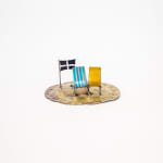 Kerry Whittle, Island +Two Chairs + Cornish Flag