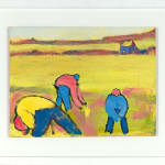 Elaine Turnbull, Daffodil Pickers by Degibna Chapel