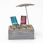 Kerry Whittle, Deckchairs with Parasol