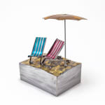 Kerry Whittle, Deckchairs with Parasol