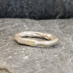 Marsha Drew, Rockpool Ring with Gold Compass Points