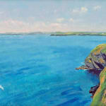 Andrew Barrowman, View Across Padstow Bay from the Coast Path