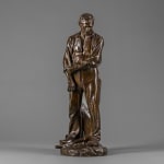 Aimé-Jules Dalou, The Large Peasant, 1897/c.1900