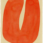 Henrietta Molinaro paintings, Leaf Study, 2023