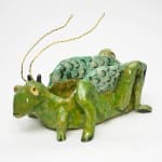 Claudia Rankin, Lion dog platter, 2024