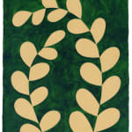 Henrietta Molinaro paintings, Leaf Study, 2022