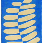 Henrietta Molinaro paintings, Leaf Study, 2022