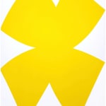Ellsworth Kelly, Yellow bow, 1958