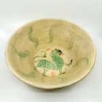 Claudia Rankin, Yellow Fox plate, 2023