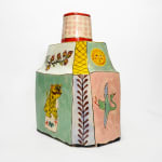 Claudia Rankin, Lion dog platter, 2024