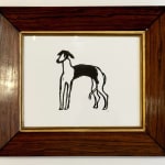 Hugo Guinness classic prints (framed), Greyhound Standing, 2024