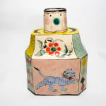 Claudia Rankin, Lion dog platter, 2024