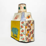 Claudia Rankin, Lion dog platter, 2024