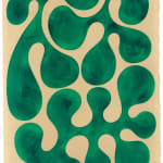 Henrietta Molinaro paintings, Leaf Study, 2023