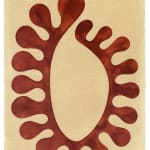 Henrietta Molinaro paintings, Leaf Study, 2022